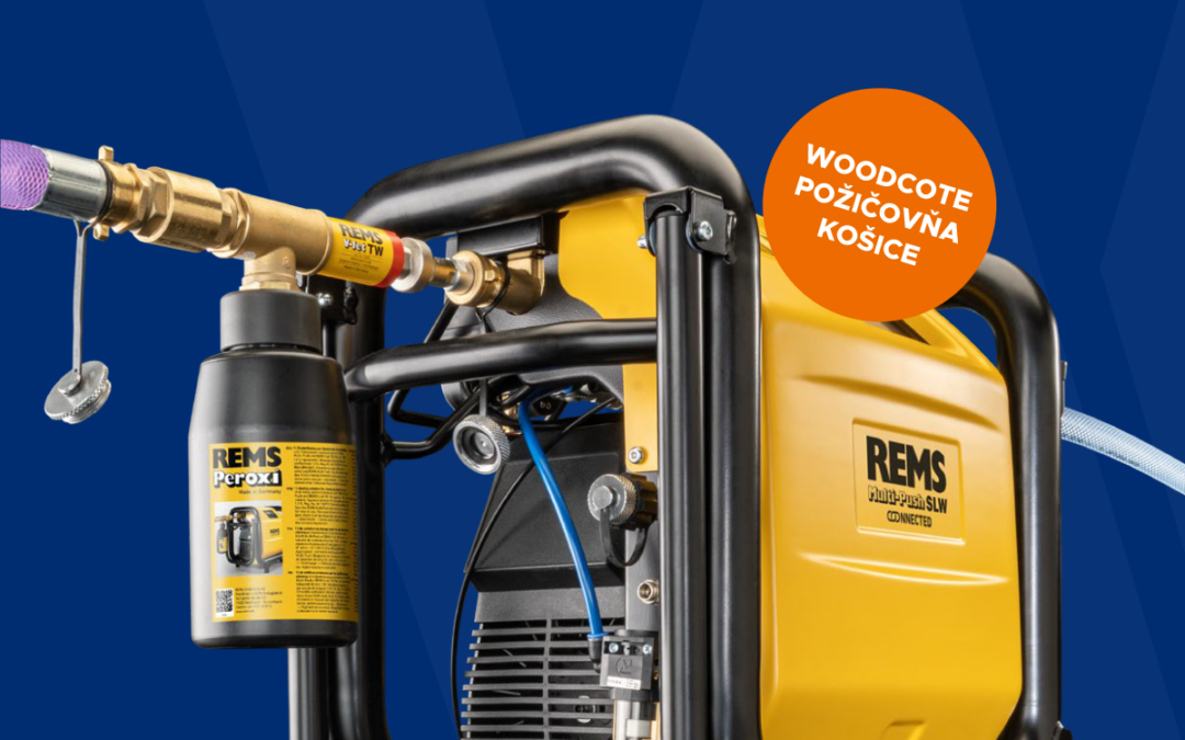 REMS stroje vo WOODCOTE Požičovni v Košiciach