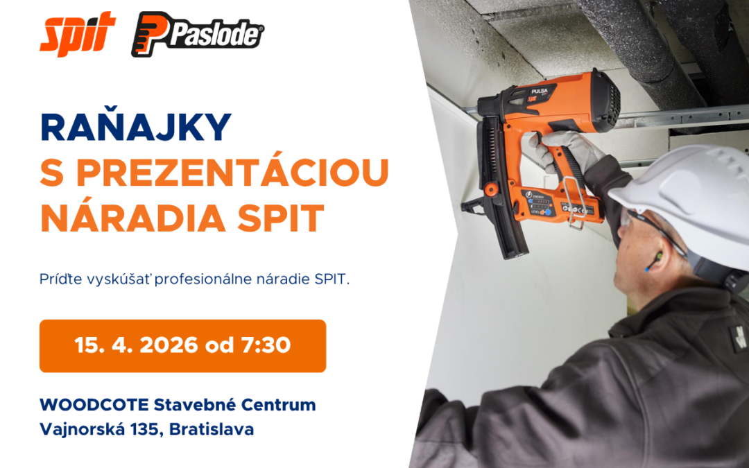 Raňajky s prezentáciou náradia SPIT